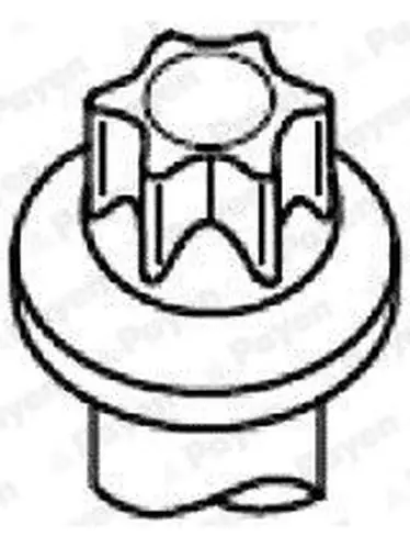Комплект болтов ГБЦ 14шт.\ BMW E30/E28/E34 2.0-2.7 M20 82-93 PAY |