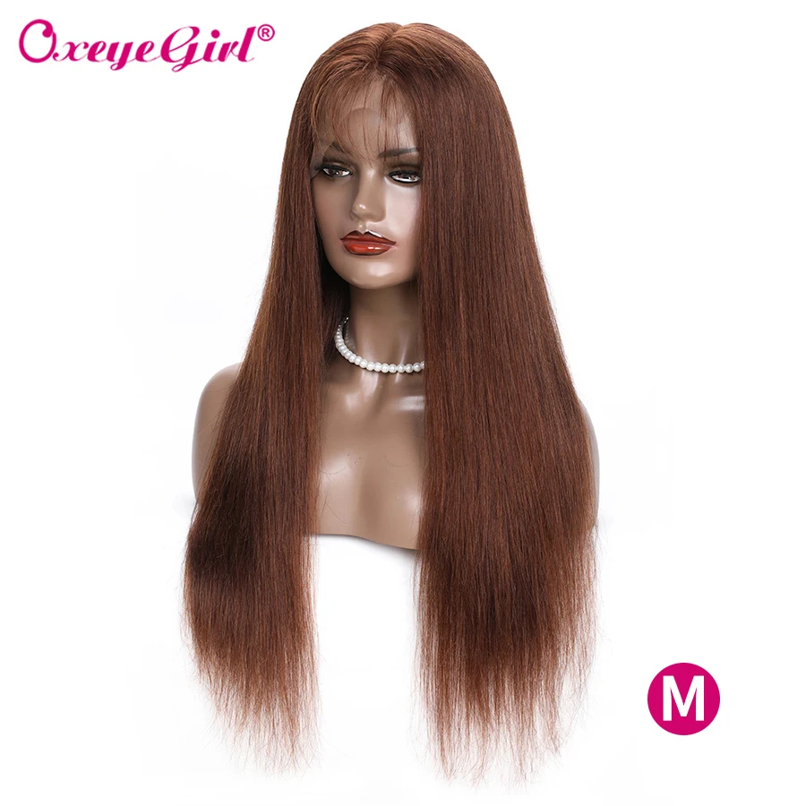 13x6 человеческие волосы на кружеве парики# 1B#2#4 цвета remy волосы парик на шнурке предварительно сорванные бразильские волосы прямые волосы на кружеве парик Oxeye девушка