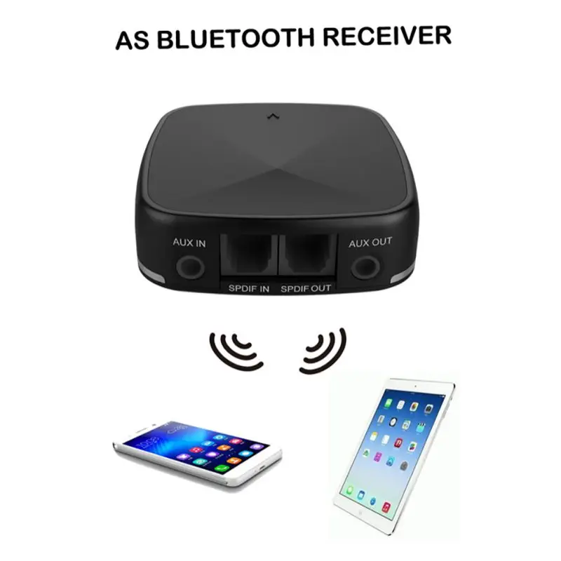 Bluetooth RCA приемник 5,0 aptX LL 3,5 мм разъем Aux беспроводной адаптер Музыка для ТВ