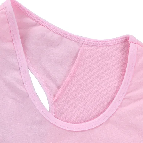 어린 소녀 브래지어 팬티 세트, 속옷 훈련 브래지어, 십대 아기 란제리, 어린이 스포츠 브라, 8-12 세 4