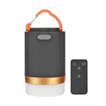 

Multi-functional Durable Practical USB Rechargeable Tent Lamp Remote Control Hanging Light for Camp Outdoor Hiking