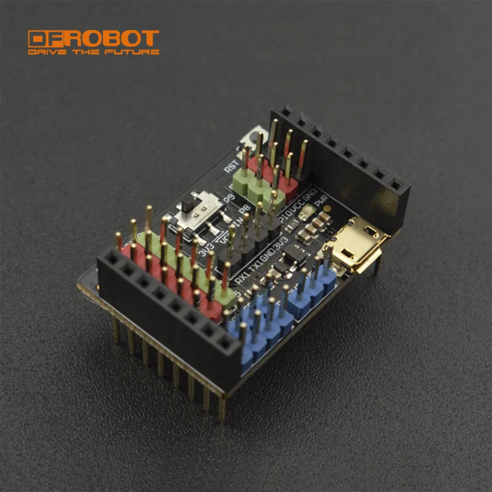 OpenMV Cam H7 또는 H7 Plus 용 DFRobot I/O 확장 실드, 디지털 아날로그 직렬 I2C 포트 포함, 중력 ...
