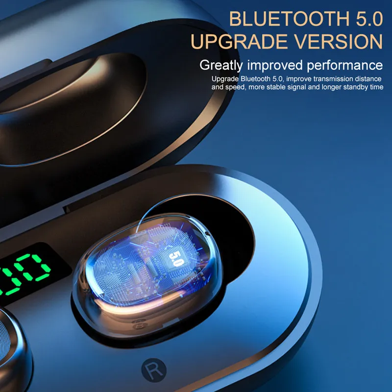 B5 TWS Bluetooth 5 0 наушники беспроводные с микрофоном спортивные водонепроницаемые