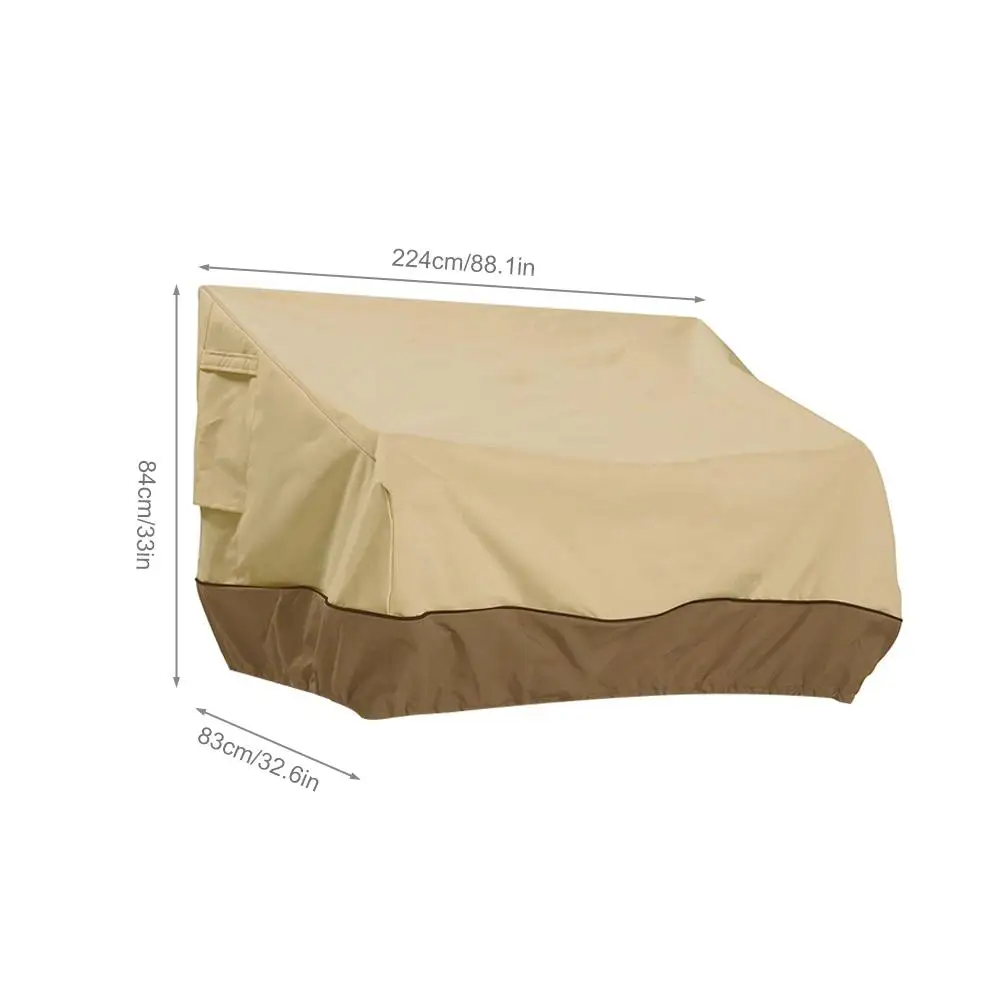 Outdoor Loveseat Lounge Bench Cover Water-proof Dust-proof UV Resistant Waterproof Sunblock Dustproof Sofa Cover S/M/L Outdoor Loveseat Lounge Bench Cover Water-proof Dust-proof UV Resistant Waterproof Sunblock Dustproof Sofa Cover S/M/L