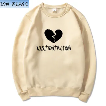 

Xxxtentacion Hoodies Men Fashion Cotton Round Neck Sweatshirt New Hot Trend Harajuku Streetwear