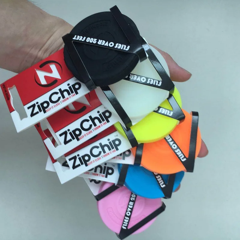 Горячая способ играть мини летающий диск Zipchip взрослый пляж Открытый Мини карманный гибкий чип на молнии в ловле игры