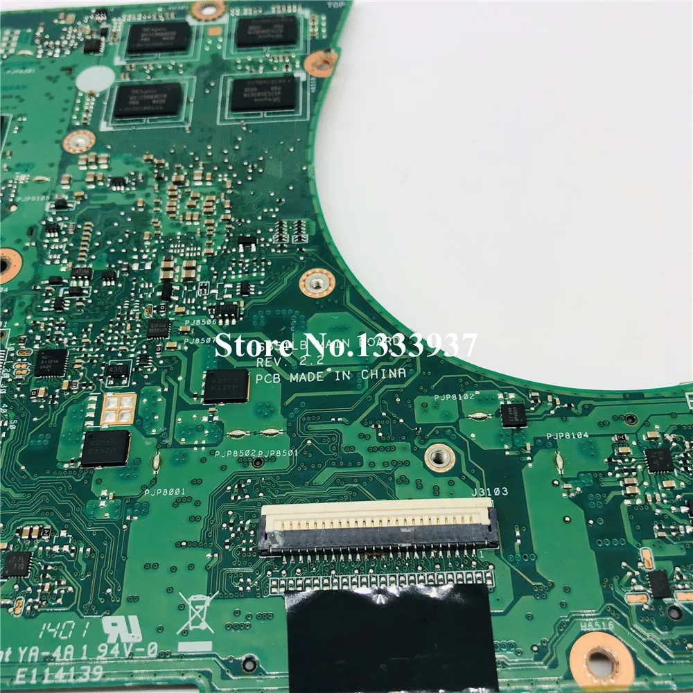 Greatest  For ASUS K551L K551LB K551LN S551L S551LB R553L S551LN Laptop Motherboard S551LB Mainboard i7-4500U
