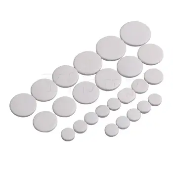 

Yibuy 25PCS White Leather Bassoon Pads Woodwind Sound Hole Pad Parts