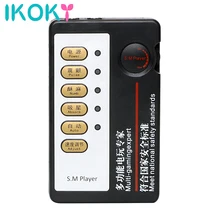 IKOKY SM Player Электростимуляция терапевтический массажер Электрический двойной выход хост аксессуары с электрическим током медицинские тематические игрушки IKOKY SM Player Электростимуляция терапевтический массажер Электрический двойной выход хост аксессуары с электрическим током медицинские тематические игрушки