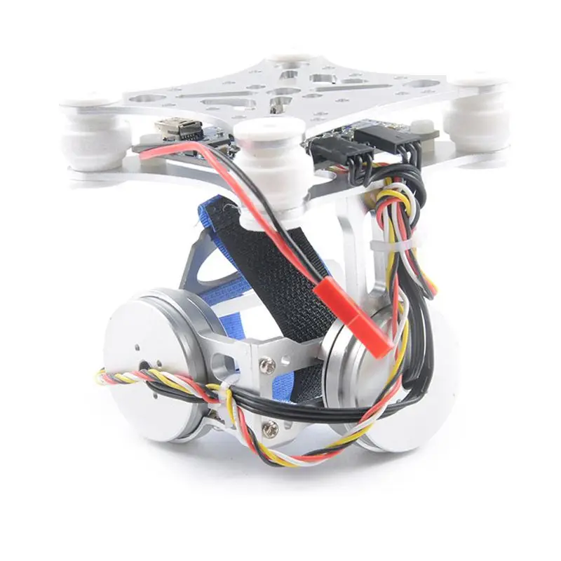 

AAAE Top-2 Axis 2D Brushless Camera Gimbal for Gopro SJCAM XIAOMI YI Action Camera Eken F450 F550 S500 FPV Drone Multirotor Quad