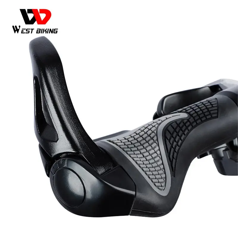 West Biking YP0804038 Aluminum Alloy Cycling Handle Bar Grips | Aluminum Alloy Mtb Bike Handlebar Grip - Bicycle Grips
