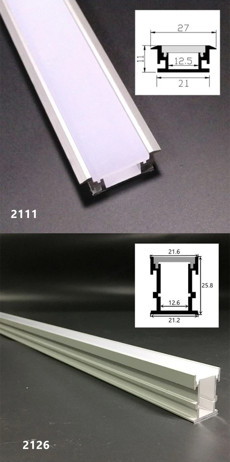 LED Aluminium Profil - Milchige Abdeckung für Cabinet Lights-8.jpg