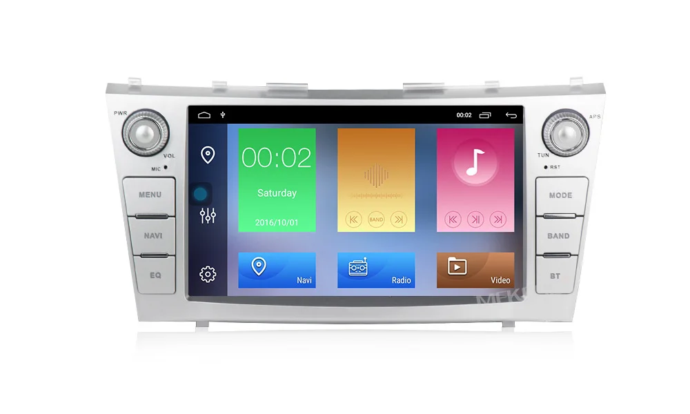 Sale MEKEDE DSP 2Din car Multimedia player for Toyota Camry 7 40 50 2006-2011 car dvd gps player radio cassette wifi RDS 4