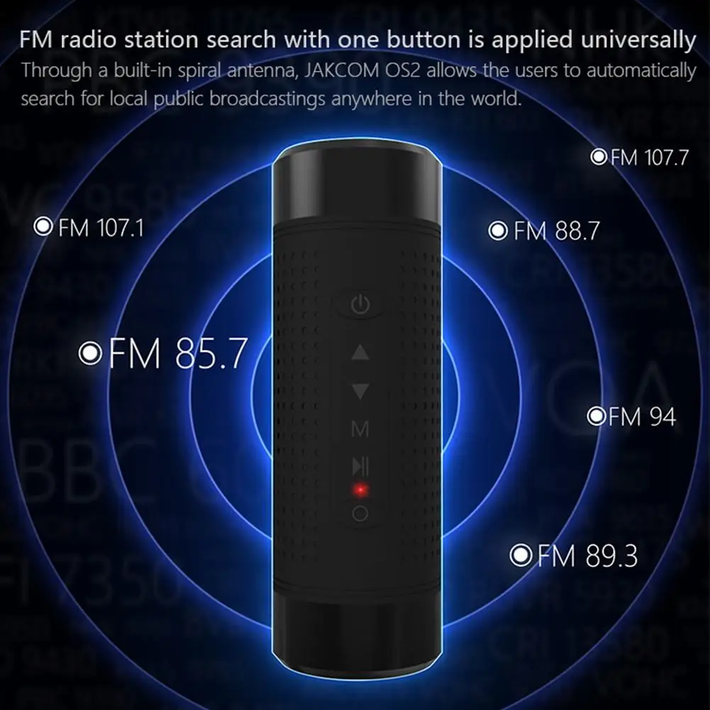 OS2 5200 мАч открытый беспроводной Bluetooth динамик водонепроницаемый Колонка велосипедный портативный музыкальный бас динамик светодиодный светильник внешний аккумулятор
