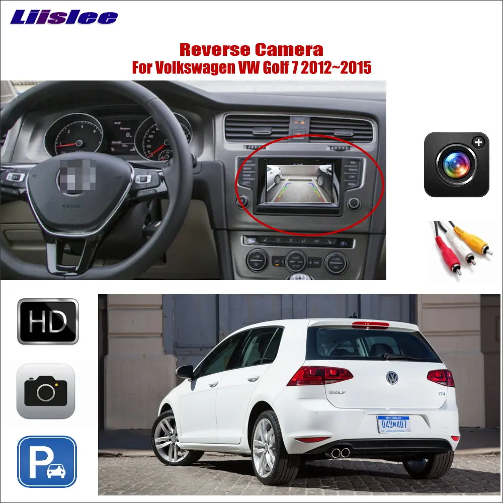 Car Rear View Reverse Camera For VW Golf 7 Golf7 2012-2015 Original Screen  RCA AUTO HD CCD SONY III CAM - AliExpress Automobiles & Motorcycles