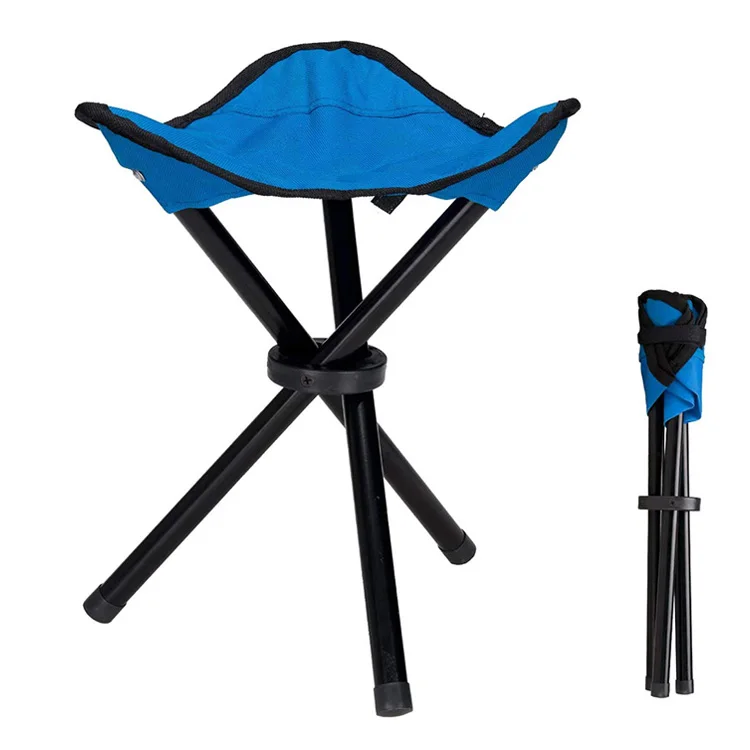 

Outdoor Camping Triangular Folding Stool Chair Foldable Fishing Chairs Lightweight Portable Small Fishing Beach Picnic Stool