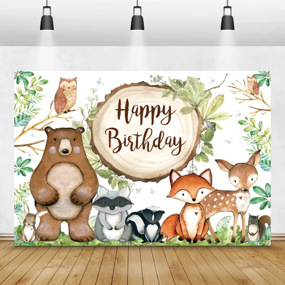 Birthday Photophone Party Photography Backdrops