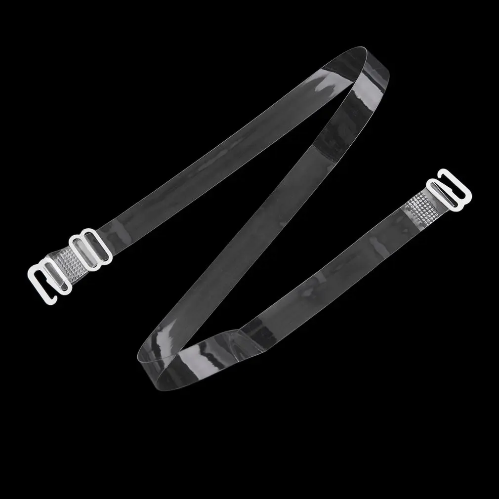 Новый 1 пара Регулируемая Для женщин ясно невидимый Нижнее Бельё для девочек