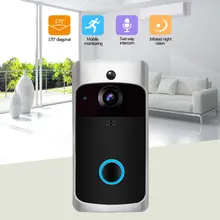 Cheap LESHP Video Doorbell Smart Wireless Wifi Security Doorbell Visual Recording Home Monitor Night Vision Intercom Door Phone