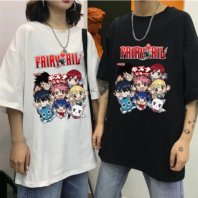 2023 New Anime Fairy Tail 3D Printed T Shirt Men Women Fashion Casual  T-shirt Harajuku Style Tshirt Streetwear Oversized Tops - AliExpress