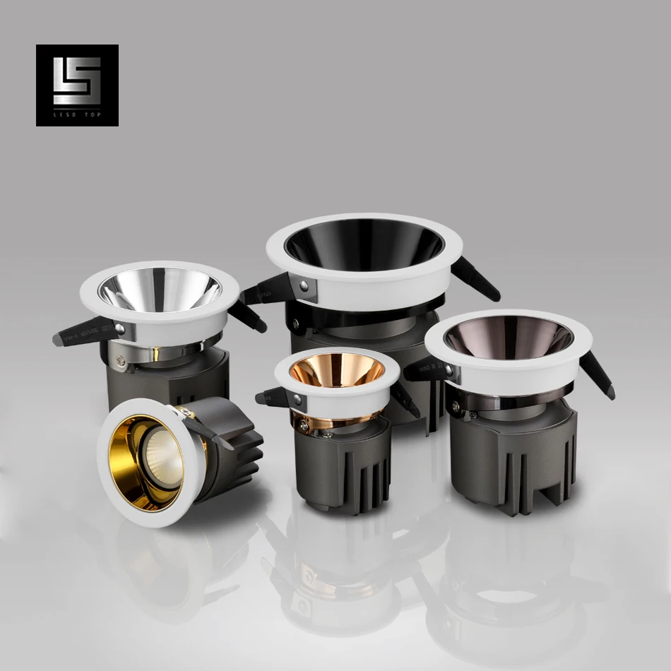 

Led downlight 7w 9w 15w Gold/Chrome/Rose Gold/Coffee/Black led Spot Lighting foyer kitchen indoor lighting led ceiling