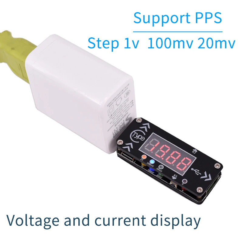 Type-C USB C PD 2.0 3.0 to DC Decoy Fast Charge Trigger Poller Detection Module 