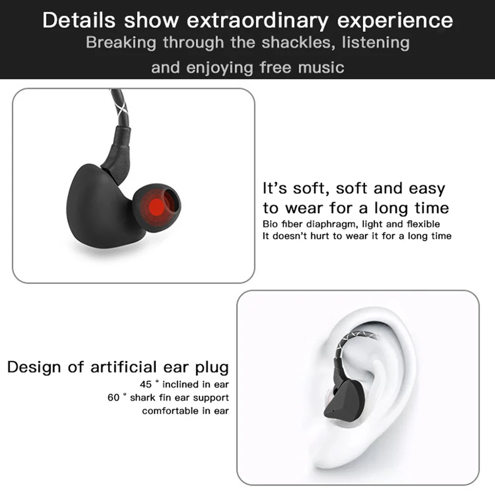 IPX7 Bluetooth 5 0 Retractable Sports Neckband Headset Headphones With Mic Wireless Earphone