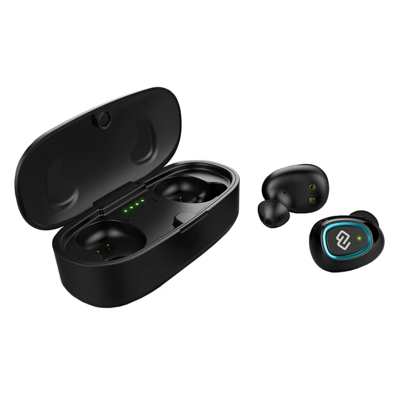 Гарнитура вкладыши Digma TWS-03 черный беспроводные bluetooth(кейс в компл