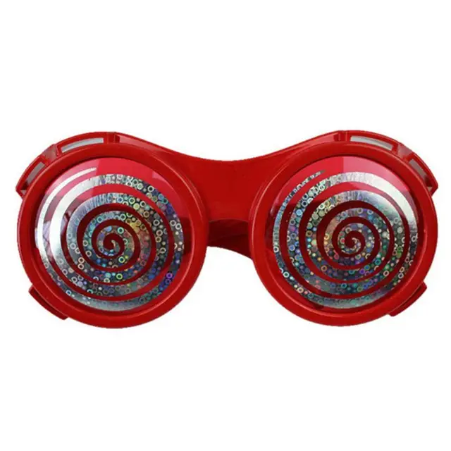 Funny Dizzy Turning Goggles Eyeglasses Glasses Toy Party Cosplay Props