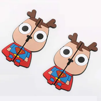 

Body Anti-scratch Cartoon Rubber Car Sticker PVC Soft Rubber Car Door Collision Sticker Car Accessories