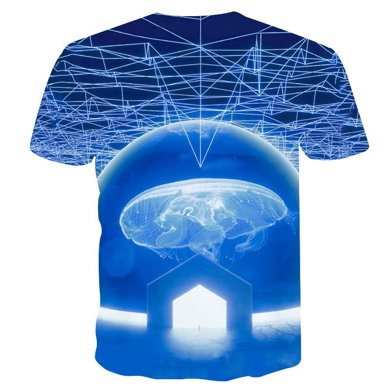 AE233-网眼T恤模版-后