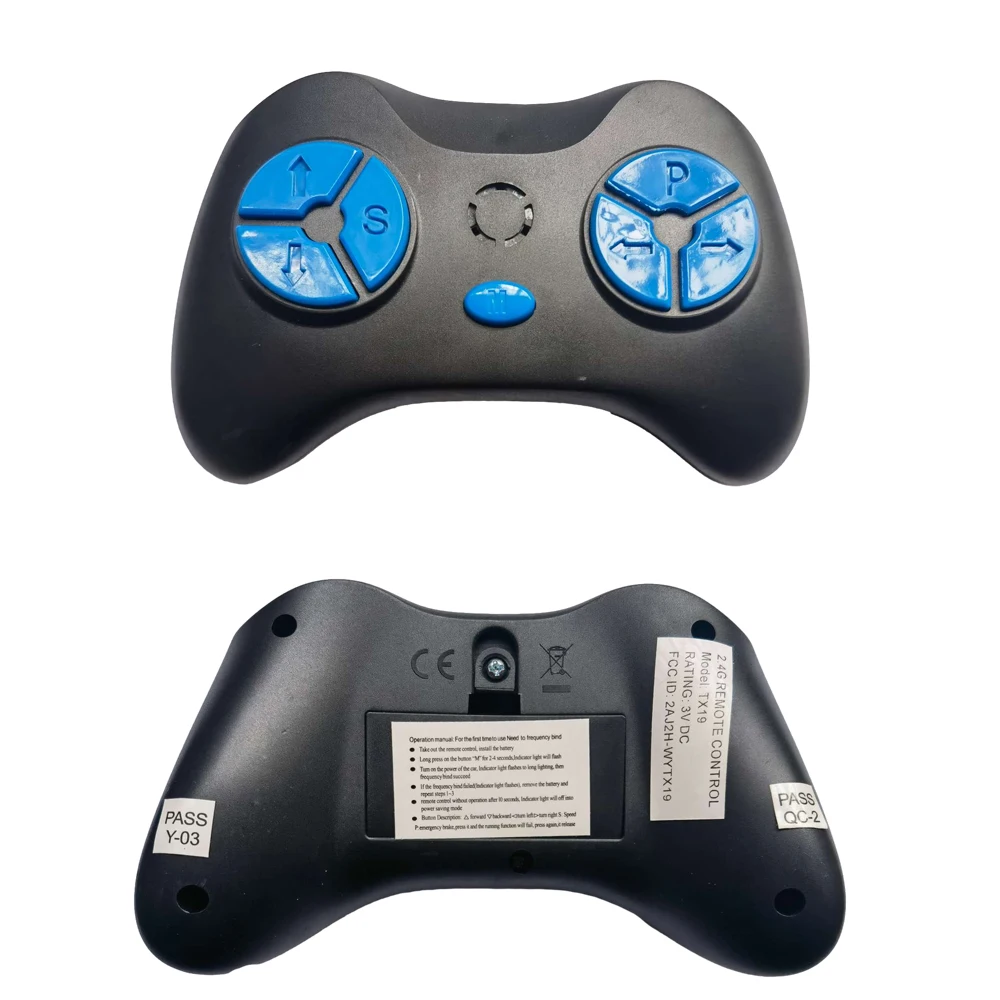 Weelye RX77 FCC 2,4G receptor de control remoto bluetooth para coche eléctrico para niños, accesorios para controlador de coche de juguete