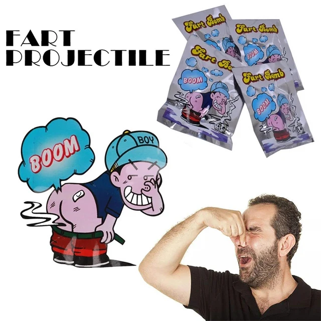 10pcs Funny Fart Bomb Bags Stink Bomb Smelly Funny Gags Practical Jokes Fool Toy Gag Funny Joke Tricky Toy 2