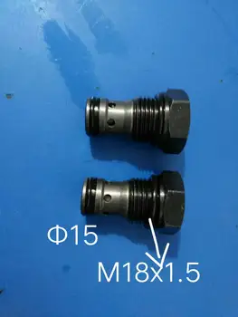 

Hydraulic Thread Insertion DF04 Check Valve Thread 18x1.5 Sealing Part 15 mm