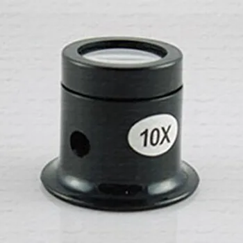 

5X 10X Eye Lens Magnifying Glass Optical Glass Lens Loupe Magnifier Mini Pocket Magnifier Handheld Coin Stamps Jewelry Loupe