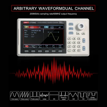 

Function/Arbitrary Waveform Generator 30MHz DDS Dual Channel Signal Generator Counter 200MSa/s Frequency Meter Sine Square Waves