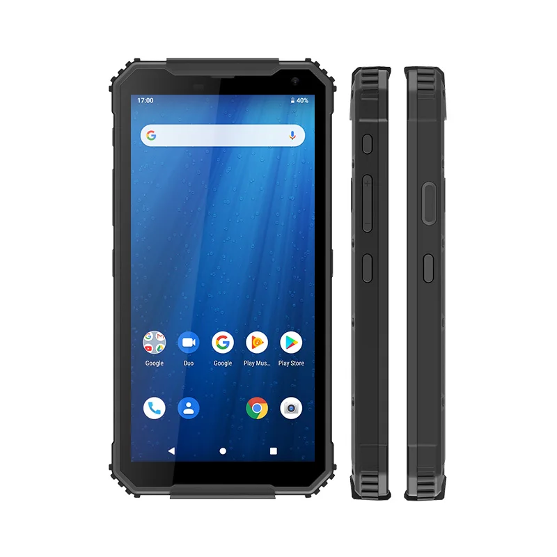 UNIWA P6300 6 дюймов Android мобильный телефон IP68 прочный планшет с двумя нано сим-картами 3 ГБ ОЗУ 32 Гб ПЗУ Быстрая зарядка 3,0 двойная камера 5000 мАч