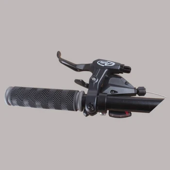 

1 Pair MTB City Bicycle Brake Lever Split Shifter 3x8 Speed Thumb Shifter Handlebar HB88