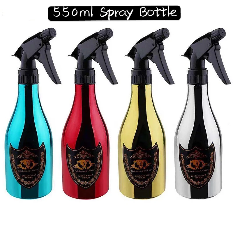 

550ML Continuous Hairdressing Spray Bottle Salon Barber Fine Mist Water Atomizer Pressure Mist Sprayer Styling Care Tools