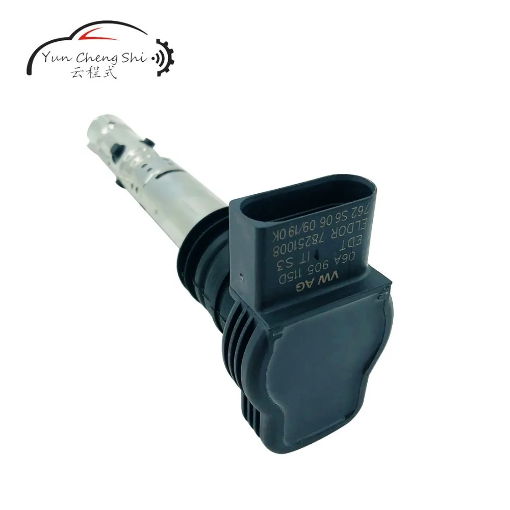 Автоматическая Катушка зажигания 06A905115 Автозапчасти для A4 A6 TT Volks Bettle Golf Passat oe 06B905115L 06B905115 06B905115H 06A905115