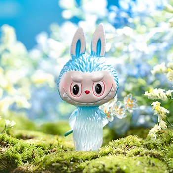 

Blind box bubble Mart Labubu Rabbu flower fairy series hand-made tide play doll ornaments authentic