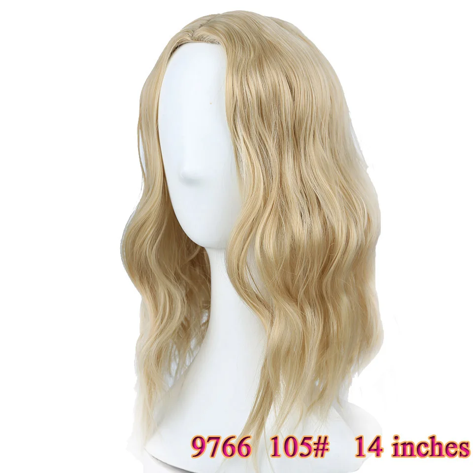 MUMUPI короткие кудрявые полные парики с челкой мягкие волнистые волосы синтетический натуральный черный парик для женщин парик для ежедневных волос парики - Цвет: 1B/27HL