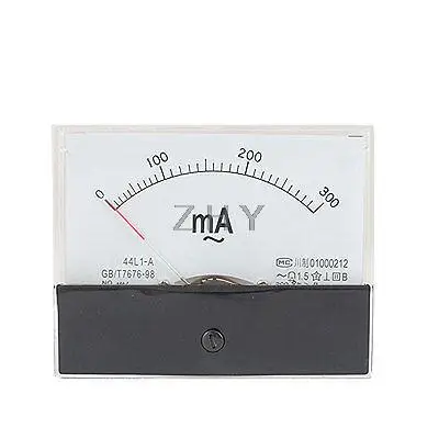 

AC 300mA Panel Mount Current Meter Measure Tool 44L1-A