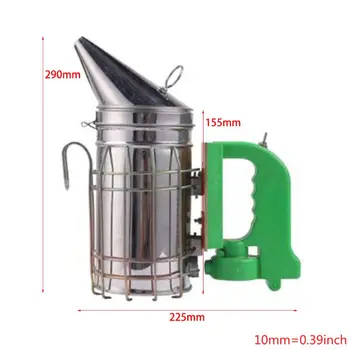 

Electric Bee Smoke Transmitter Kit Stainless Steel Electric Beekeeping Tool Bee Smoker Beekeeping