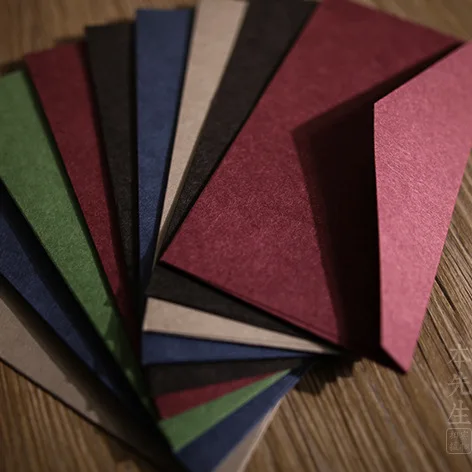 

50pcs B3(220mm X 110mm) Inviting Envelopes Thick Paper Multifunction Gift Card Invitation Envelope Wedding Paper