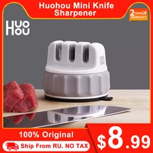 Xiaomi-Mini afilador de cuchillos Youpin Huohou, afilador de cuchillos de Super succión, herramienta de cocina