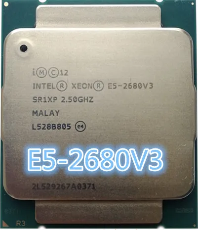 

Intel Xeon E5-2680V3 Processor 2.50GHz 30MB 120W SR1XP E5-2680 V3 LGA2011-3 12-Cores Desktop CPU E5-2680 V3
