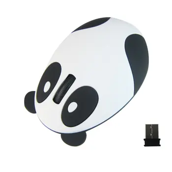 

Silent Mouse 2.4G Wireless Charging Mouse Cartoon Cute Panda Optical Mouse Office Home Computer Accessories