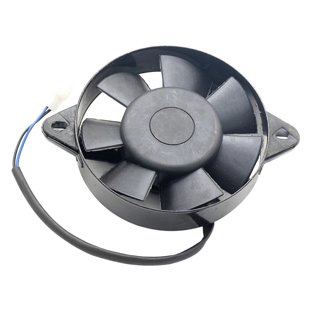12v Motorcycle Cooling Fan, Electric Engine Radiator Cooling Cooler for ATV UTV Go Kart Quad 150cc 200cc 250cc