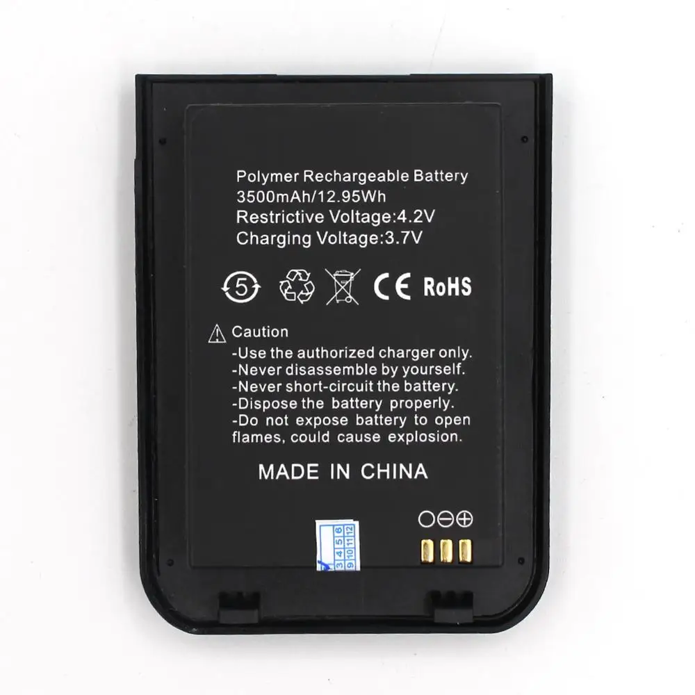 Аккумулятор для anysecu 3g F22 G22 Plus Walkie Talkie 3500 мАч 3,7 в литий-ионный аккумулятор